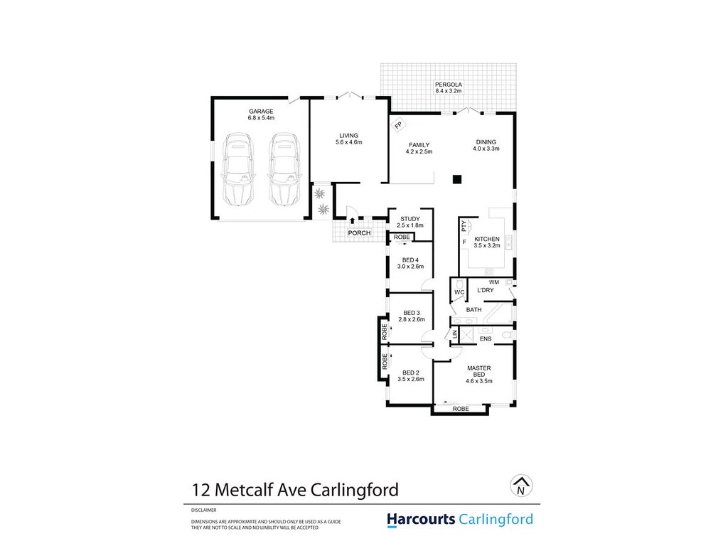 12 Metcalf Avenue, Carlingford NSW 2118 floorplan