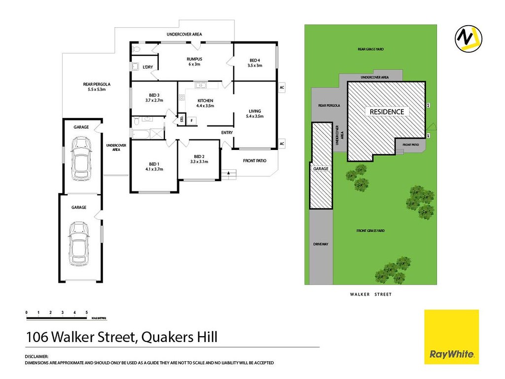 106 Walker Street, Quakers Hill NSW 2763 floorplan