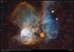 Skull & Crossbones Nebula - SHO