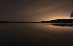 night on Lake Beloe, Kurgalsky nature Reserve