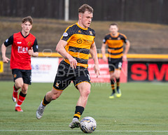 League 1 1-1 draw between Alloa Athletic FC and Annan Athletic FC at the Indodrill Stadium