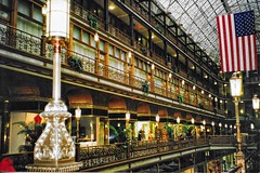 Cleveland Ohio ~ The Arcade ~ Victorian Architecture ~ My Vintage Photo - Now The Hyatt Regency Cleveland at The Arcade