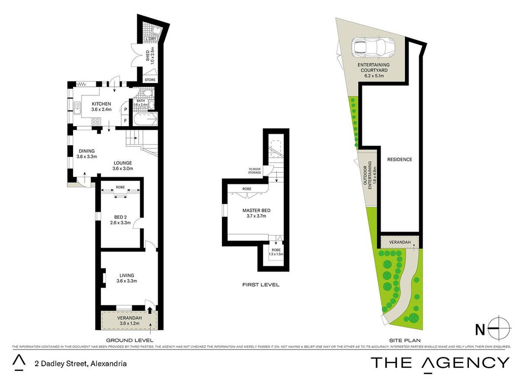 2 Dadley Street, Alexandria NSW 2015 floorplan