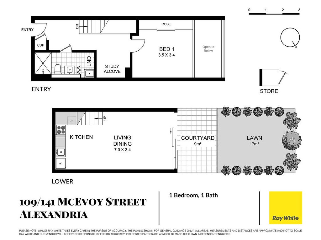 109/141 McEvoy Street, Alexandria NSW 2015 floorplan
