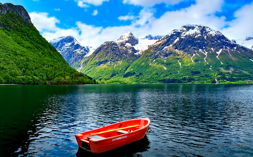 Norway - Oppstrynsvatnet Lake
