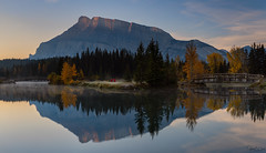 Parks Canada Red Chairs – Cascade Ponds, Banff National Park