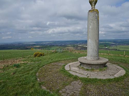 Codden Hill monument - towards Barnstaple