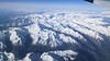 View of The Alps over Italy from a Transavia aeroplane