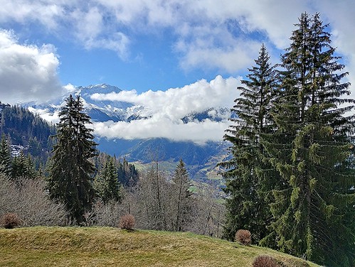 Val De Bagnes with cloud