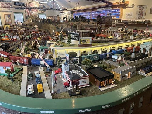Lionel Train Layout Showroom at the Railroad Museum of Long Island