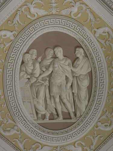 Rome - Vatican Museum, trompe l'oeil.