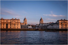 Naval College Glows at the Golden Hour …