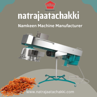 Begin with grains, end with snacks Natraj Aata Chakki super accurate Namkeen Manufacturing Equipment