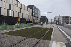 Unopened Lycée Vauban tram stop, 12.03.2024.