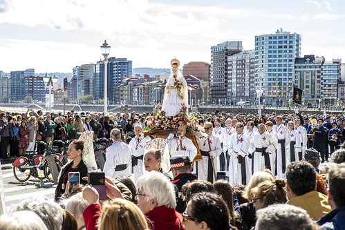 Procesión de la Resurrección. Gijón. Semana Santa 2024.