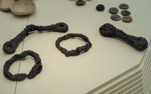 Iron fetters from Rome