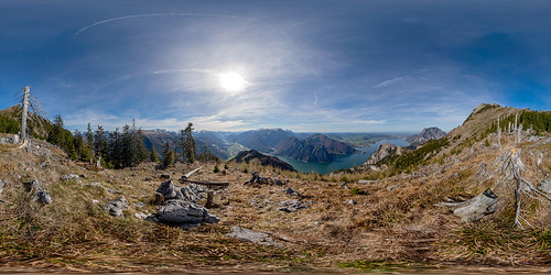 Hiking up the Erlakogel, 360° Panorama