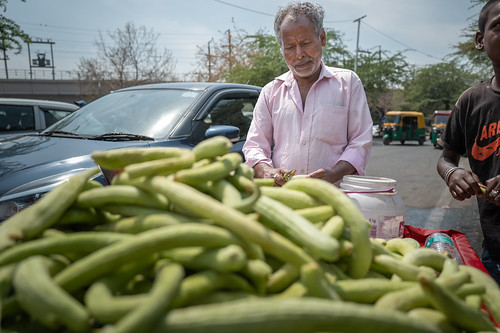 Selling food  // New Delhi India