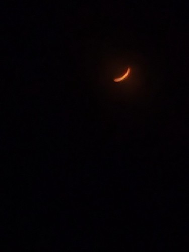 Eclipse shot on Android phone