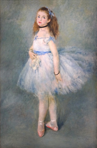 "La Danseuse" d'Auguste Renoir (exposition Paris 1874, Musée d'Orsay, Paris)