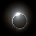 Solar eclipse of April 8, 2024, over Franklin, IN - totality begins