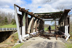 Kirker Covered Bridge after Tornado