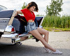 The Pinup Girl and the Chevy | Megan