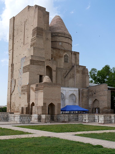 Mausolée de Djahangir, 1376, Dorus Saodat, Chakhrisabz, province de Kachkadaria, Ouzbékistan.