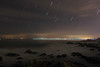 Startrails of Auriga over Monterey Bay