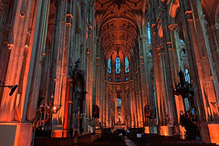 2024.04.12.002 PARIS - Eglise Saint Eustache. Spectacle Luminescence.