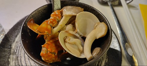 Crab, Clam and Mushroom