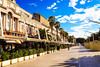 Bustling Day Split Riva Promenade Croatia
