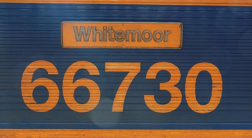 66 730 Whitemoor nameplate