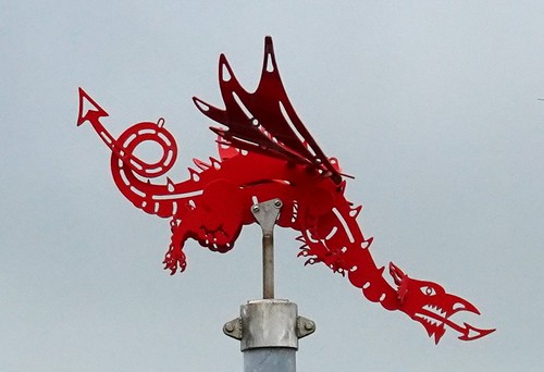 Red Dragon sign, Whitland