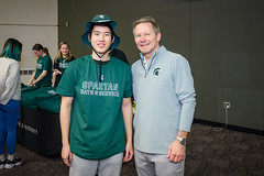 Spartan Spring Day of Service Kick-Off Event with President Guskiewicz, April 2024