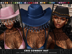 Black Lotus @Dollholic - Cris cowboy hats // GIVEAWAY closed