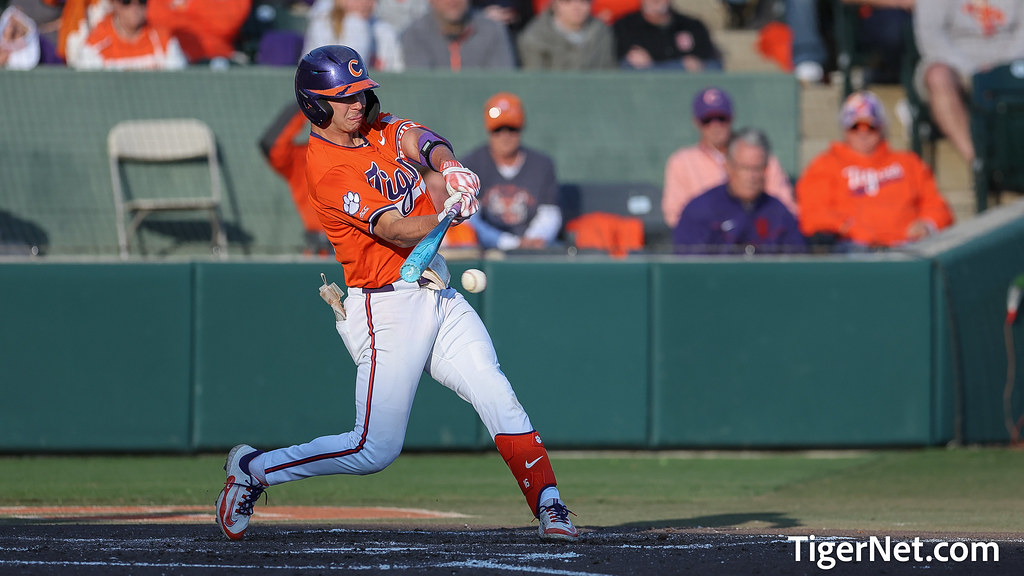 Clemson Baseball Photo of Will Taylor and NC State