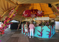 Bar with Flowers