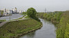 The Datteln-Hamm canal and the river Lippe side-by-side
