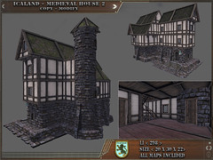 Icaland - Medieval House 2 CM ADD