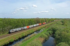 RFO 2019 302 + Güterzug/goederentrein/freight train Gekkengraaf - Maasvlakte  - Griendtsveen