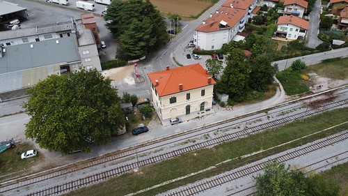 Cross border track between Gorizia and Nova Gorica, through Vrtojba