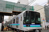 Saitama Rapid Railway 2000 Series Train and Tokyo Metro 9000 Series Train at Tokyu Meguro Line Okusawa Station 4