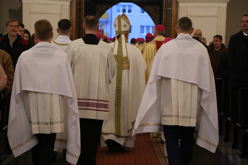Msza św. w Katedrze Łomżyńskiej, Zebranie Plenarne COMECE (Łomża, 17.04.2024 r.)