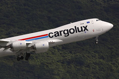 LX-VCG, Boeing 747-8F, Cargolux, Hong Kong