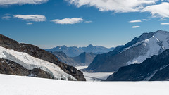 Aletsch Glacier on Jungfraujoch