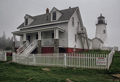 Keeper's House Apartment at Pemaquid Point Lighthouse in New Harbor ME