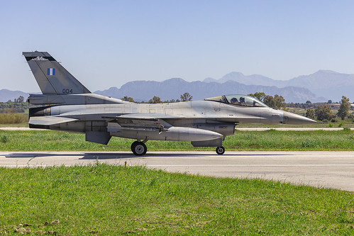 004, Lockheed F-16C Hellenic Air Force @ Andravida LGAD (335 Mira, Araxos)