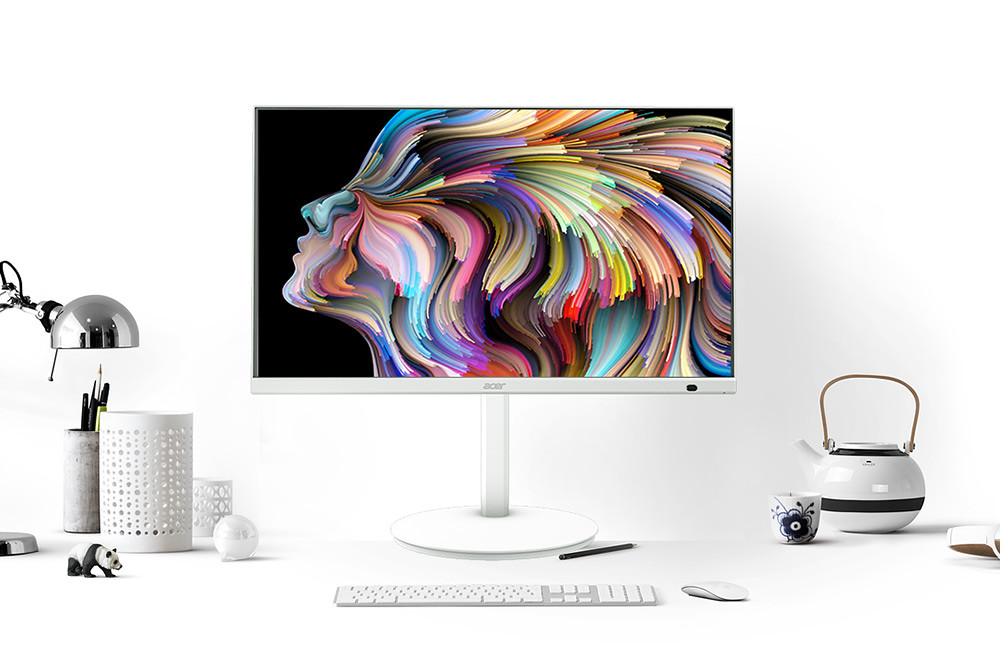 宏碁推出《Acer CS2》智慧型螢幕系列 搭載WebOS、Airplay無線投影、相容多元影音串流平台 1 Acer-CS2-All-in-one-white