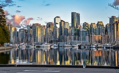'WATER COLOURS'  -  COAL HARBOUR - VANCOUVER, BC